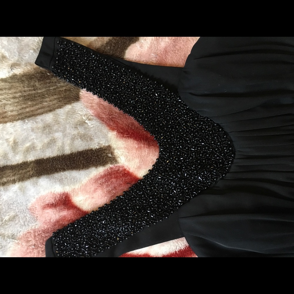Long black dress